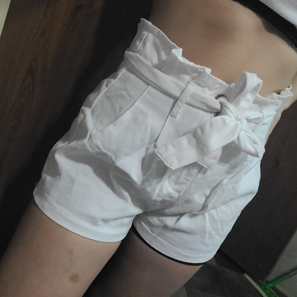 New White  Shorts